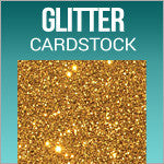 Core'dinations Glitter Silk Cardstock 12 inchx12 inch-Black Prince