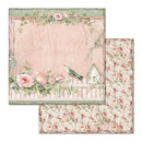 Stamperia Double-Sided Paper Pad 12"x 12" 10/Pkg - House Of Roses