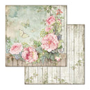 Stamperia Double-Sided Paper Pad 8"x 8" 10/Pkg - House Of Roses