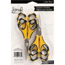 American Crafts Cutter Bee Herb Scissors 4/Pkg Yellow/Black