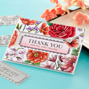 Spellbinders BetterPress Letterpress Press Plates & Dies Set Butterfly Garden 2/Plates & 3/Dies