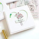 Pinkfresh Studio Stencils 4.25"X5.25" 4 pack With Love Layering*