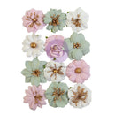 Prima Marketing Paper Flowers 12 pack Enveloped/ Avec Amour*