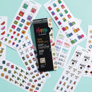 Happy Planner Sticker Sheets 8/Sheets Summer Bucket List, 200 Pieces*