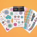 Happy Planner Sticker Sheets 5/Sheets Decades 70s, 51 Pieces*