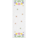 Jack Dempsey Stamped Table Runner/Scarf 15"X42" Beautiful Blooms*