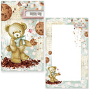 Asuka Studio Beary Sweet Journal Card Pack 20 pack 4 Designs/5 Each*