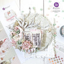 Prima Marketing Double-Sided Paper Pad 12"X12" 12 pack Christmas Market, 6 Foiled Design*
