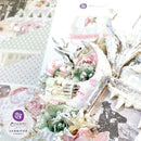 Prima Marketing Double-Sided Paper Pad 12"X12" 12 pack Christmas Market, 6 Foiled Design*