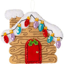Bucilla Felt Ornaments Applique Kit Set Of 4 Holiday Black Bears*