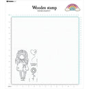 Studio Light Gorjuss Be Kind Rubber Stamps Nr. 577, Be Kind To Yourself*