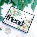 Hero Arts Letterpress & Foil Plate - Antique Bee*