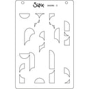 Sizzix A6 Layered Cosmopolitan Stencils By Stacey Park 4/Pkg - Around The Block*