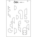 Sizzix A6 Layered Cosmopolitan Stencils By Stacey Park 4/Pkg - Around The Block*