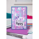 Sizzix A6 Layered Cosmopolitan Stencils By Stacey Park 4/Pkg - Around The Block*