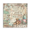 Stamperia Single-Sided Paper Pad 8"x 8" 22/Pkg - Brocante Antiques