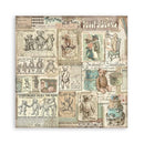 Stamperia Single-Sided Paper Pad 8"x 8" 22/Pkg - Brocante Antiques