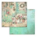 Stamperia Double-Sided Paper Pad 12"x 12" 10/Pkg - Garden