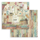 Stamperia Double-Sided Paper Pad 8"x 8" 10/Pkg - Garden