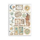 Stamperia A5 Washi Pad 8/Pkg - Fortune