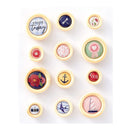Spellbinders Button Embellishments From Rosie's Studio Bayfair