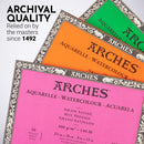 Arches Watercolour Block - Cold Pressed 300gsm 23cm x 31cm - 20 Sheets