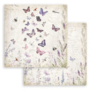 Stamperia Double-Sided Paper Pad 12"x 12" 10/Pkg - Lavender