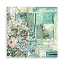 Stamperia Polyester Fabric 12"x 12" 4/Pkg - Wonderland