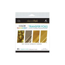 Deco Foil Harmony Foil Pack 6"X6" 20/Pkg Shades Of Gold*