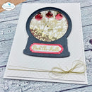 Elizabeth Craft Metal Die Snow Globe fun*
