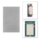 Spellbinders 3D Embossing Folder By Susan Tierney-Cockburn Nature's Botanical Wreath