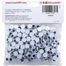 CousinDIY Paste-On Wiggle Eyes 7mm 286/Pkg Black