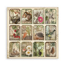 Stamperia Single-Sided Paper Pad 12"x 12" 22/Pkg - Forest