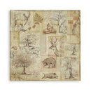 Stamperia Single-Sided Paper Pad 12"x 12" 22/Pkg - Forest