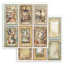 Stamperia Double-Sided Paper Pad 8"x 8" 10/Pkg - Alterego