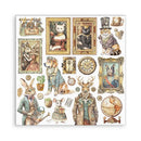 Stamperia Double-Sided Paper Pad 8"x 8" 10/Pkg - Alterego