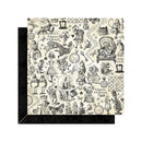 Graphic 45 Collection Pack 12"x 12" Patterns & Solids - Curiouser & Curiouser