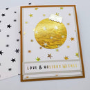 Deco Foil Transfer Sheets 6"X6" 12/Pkg - Icy