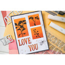 Sizzix A5 Clear Stamps By 49 And Market - Fine Stems 01