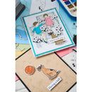 Sizzix A5 Clear Stamps w/Framelits Dies By 49 And Market - Play Time