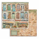 Stamperia Double-Sided Paper Pad 12"x 12" 10/Pkg - Art of Travelling