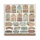 Stamperia Single-Sided Paper Pad 8"x 8" 22/Pkg - Art of Travelling