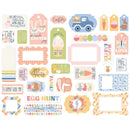 Echo Park Ephemera Frames & Tags, Bunnies And Baskets