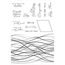 Sizzix A5 Clear Stamps W/Framelits Dies By Stacey Park 14/Pk - Creative Coordinations - Live Wire