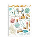 Stamperia A5 Washi Pad 8/Pkg - Masquerade