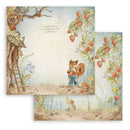 Stamperia Scrapbooking Pad 8"x 8" 10/Pkg - Hidden Grove