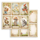 Stamperia Double-Sided Paper Pad 12"x 12" 10/Pkg - Hidden Grove