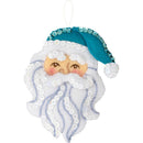 Bucilla Felt Ornaments Applique Kit Set Of 6 Santa's Sea Life