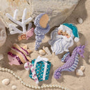 Bucilla Felt Ornaments Applique Kit Set Of 6 Santa's Sea Life