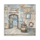 Stamperia Single-Sided Paper Pad 12"x 12" 22/Pkg - Silent Sea